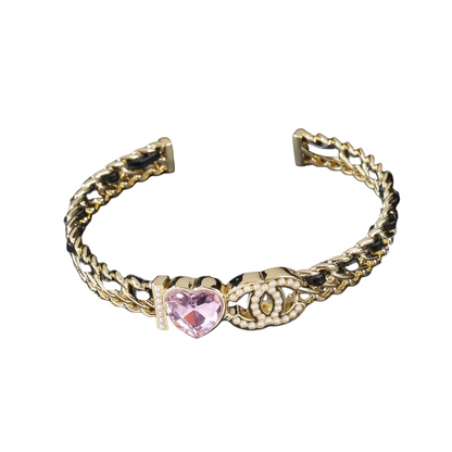 New semi-closed hollow diamond bracelet