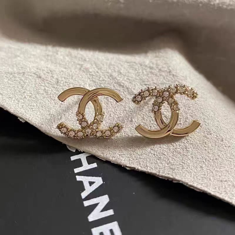 New diamond earrings