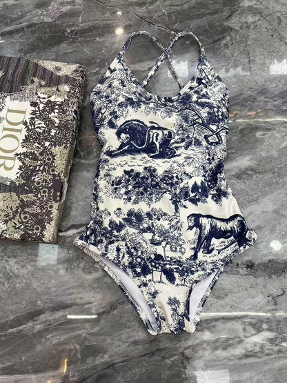 New forest Print Bikini