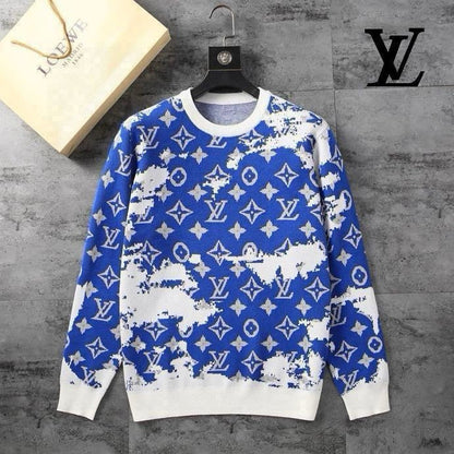 1V Crew-neck knit sheep sweater