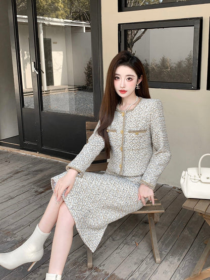 Chan*lai 25 Early Spring Jacket + Skirt Set (Bestseller)