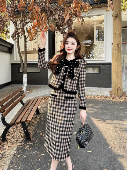 Chan*lai 25 Early Spring Jacket + Skirt Set (Bestseller)