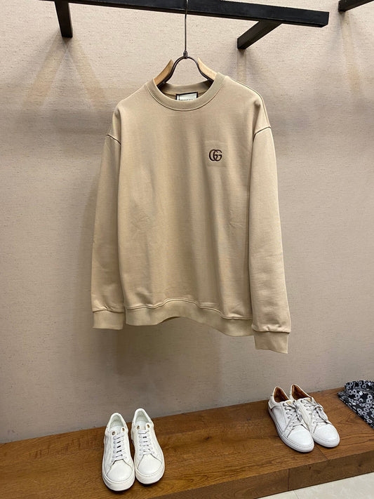 GUCC25 Early Spring Letter Embroidery Sweatshirt