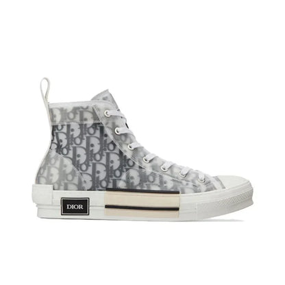 Dio limited edition high top canvas shoes