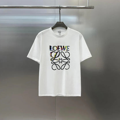 LOE cotton printed graphic T-shirt