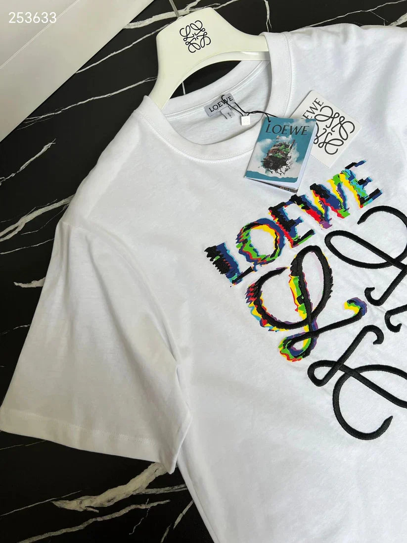 LOE cotton printed graphic T-shirt