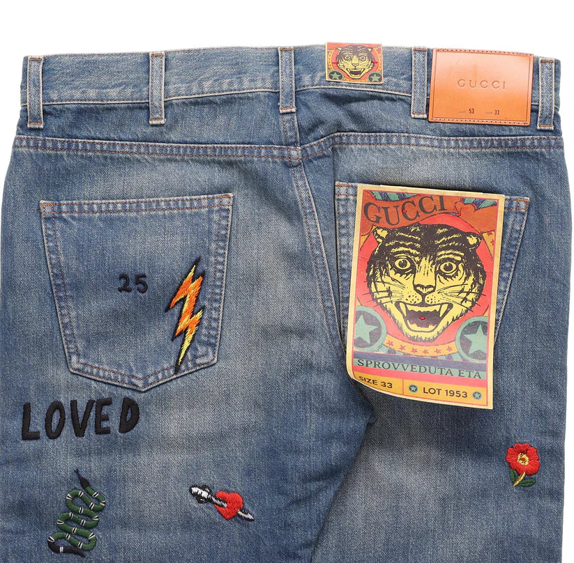 gucc jeans