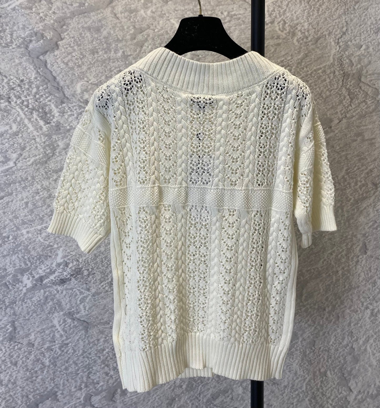 New knitted short sleeves