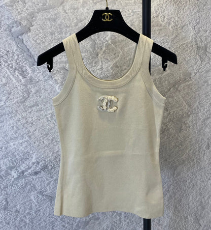 New Simple Cotton Logo Camisole