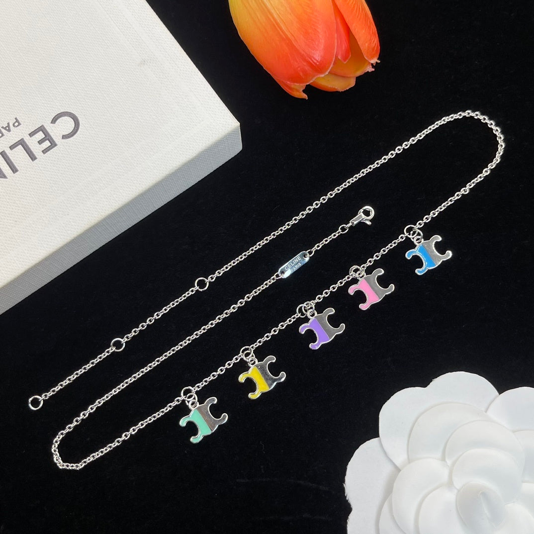 New Logo Color necklace