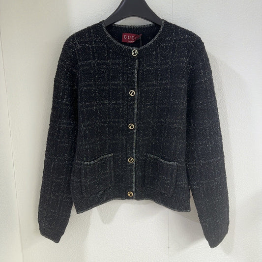 New wool knitted cardigan