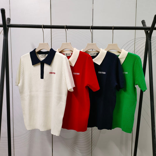 MIU25 Early Spring Lapel Short Sleeve (Special Sale)