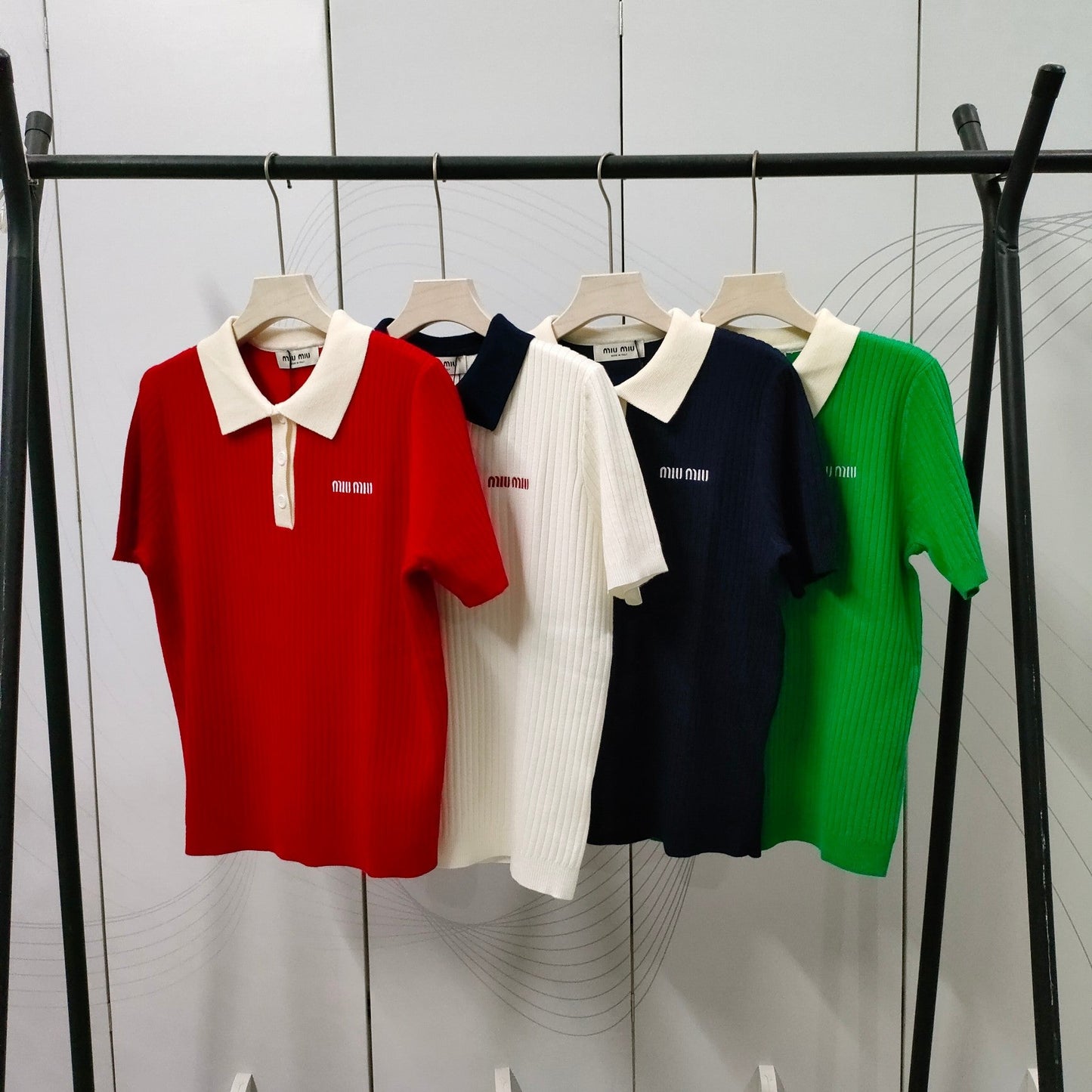 MIU25 Early Spring Lapel Short Sleeve (Special Sale)